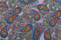 Ткань плательно-блузочная шифон,  Maks Style, огурцы, арт. SI-3778-18 D-1012314 C-F