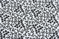 Ткань плательно-блузочная шифон,  Maks Style, листья, арт 3270 D-11