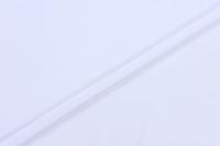 Ткань плательно-блузочная нейлон поплин однотонный, Maks Style, цвет белый, арт. MS- 1228 D-1