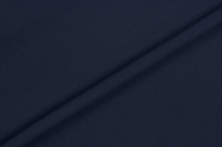 Ткань плательно-блузочная вискоза твил однотонный, Maks Style, вискоза 100%, цвет темно-синий, арт. 2881 D-10