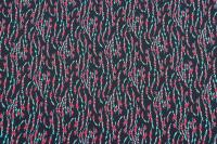 Ткань плательно-блузочная шифон, Maks Style, цветочный принт, арт MS- 1234 D-61 C-2