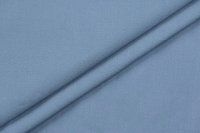 Ткань плательно-блузочная хлопок поплин однотонный, Maks Style, хлопок 100%, цвет синий, арт. 1159 D-7