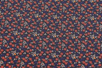 Ткань плательно-блузочная шифон, Maks Style, цветочный принт, арт. MS- 1127 D-10 C-3
