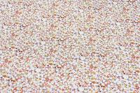 Ткань плательно-блузочная штапель, Maks Style, вискоза 100%, цветочный принт оливковый, арт. MS- 2201 D-25