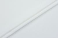 Ткань плательно-блузочная вискоза твил однотонный, Maks Style, вискоза 100%, цвет белый, арт. 2881 D-1