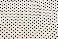 Ткань плательно-блузочная штапель, Maks Style, вискоза 100%, молочный принт горох, арт. MS- 1146 D-28 С-7