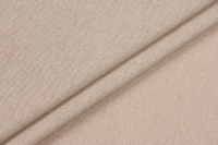 Ткань плательно-костюмная лён вискоза хлопок однотонный, Maks Style, цвет бежевый, арт. MS- 1160 D-3