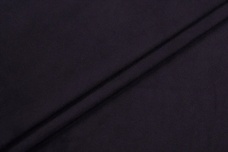 Ткань костюмная замша однотонная, Maks Style, цвет темно-фиолетовый, арт. MS- 3248 D-9