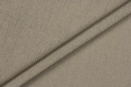 Ткань плательно-костюмная лён вискоза хлопок однотонный, Maks Style, цвет бежевый, арт. MS- 1160 D-4