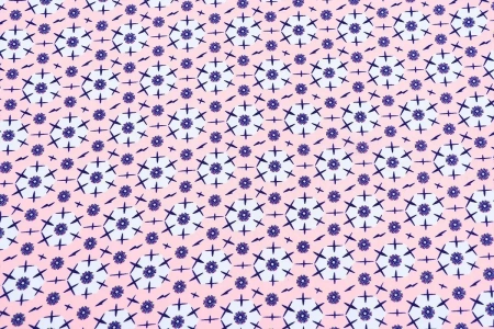 Ткань плательно-блузочная шифон, Maks Style, цветочный принт, арт. 1127 