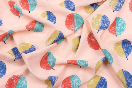 Ткань плательно-блузочная вискоза нейлон, Maks Style, вискоза 80%, нейлон 20%, арт. MS- 4202 D- 173