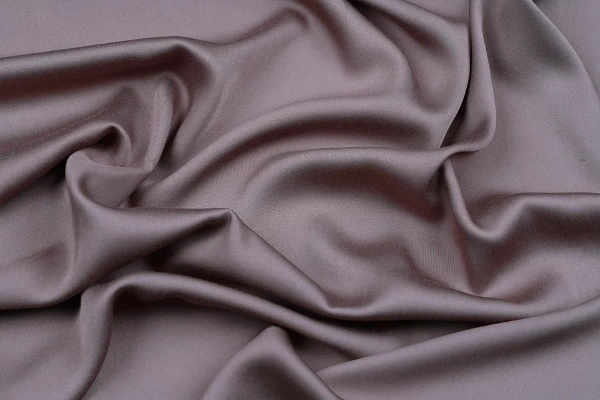 Ткань плательно-блузочная вискоза сатин однотонный, Maks Style, вискоза 100%, цвет белый, арт. MS- 1156 D-24