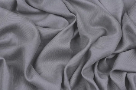 Ткань плательно-блузочная вискоза твил однотонный, Maks Style, вискоза 100%, цвет серый, арт. 2881 D-9