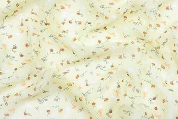 Ткань плательно-блузочная шифон, Maks Style, арт MS- 1242 D-2 C-2