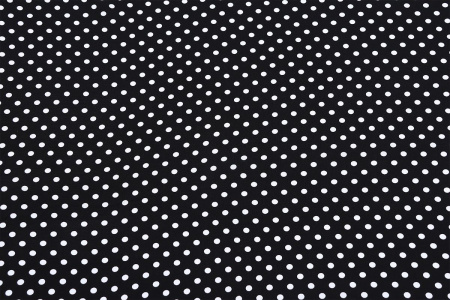 Ткань плательно-блузочная штапель, Maks Style, вискоза 100%, черный принт горох, арт. MS- 1146 D-30 С-3