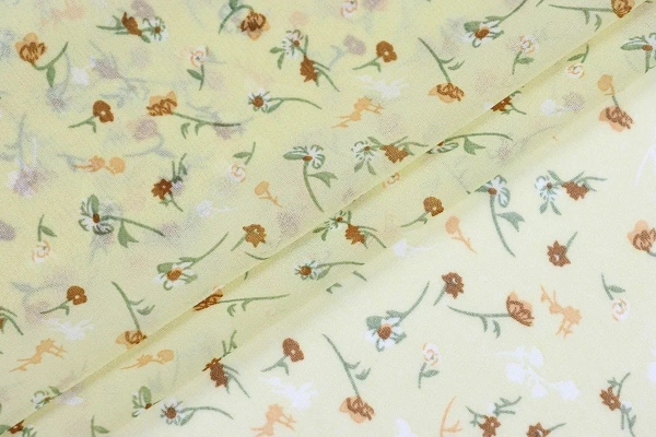 Ткань плательно-блузочная шифон, Maks Style, арт MS- 1242 D-2 C-2