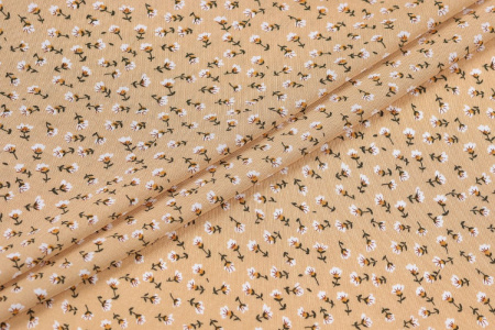 Ткань плательно-блузочная штапель, Maks Style, вискоза 100%, цветочный принт, арт. MS-2201 D-29