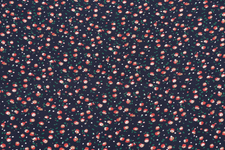 Ткань плательно-блузочная штапель, Maks Style, вискоза 100%, цветочный принт, арт. MS-1146 D-25-1