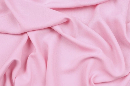 Ткань плательно-блузочная штапель однотонный, Maks Style, вискоза 100%, цвет розовый, арт. MS- 2453 D-7