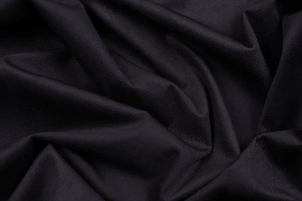 Ткань костюмная замша однотонная, Maks Style, цвет темно-фиолетовый, арт. MS- 3248 D-9