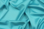 Ткань плательно-блузочная однотонная Армани шелк, Maks Style, цвет голубой, арт 1132 D-20
