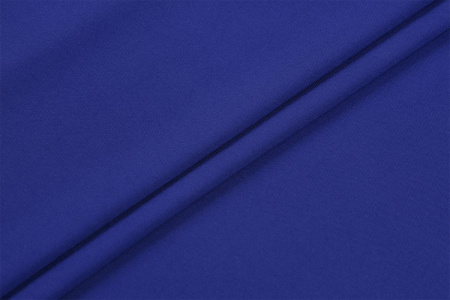 Ткань плательно-блузочная штапель однотонный, Maks Style, вискоза 100%, цвет синий, арт. MS- 2453 D-22