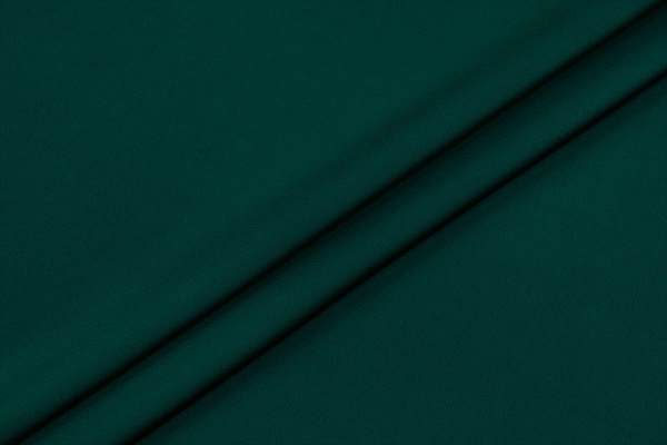 Ткань плательно-блузочная однотонная Армани шелк, Maks Style, цвет темно-зеленый, арт 1132 D-31
