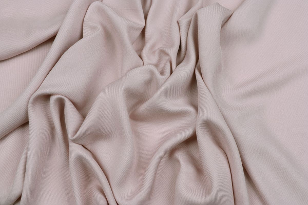 Ткань плательно-блузочная вискоза твил однотонный, Maks Style, вискоза 100%, цвет розовый, арт. 2881 D-6