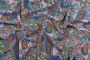 Ткань плательно-блузочная шифон,  Maks Style, огурцы, арт. SI-3778-18 D-1012314 C-F