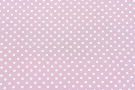 Ткань плательно-блузочная штапель, Maks Style, вискоза 100%, розовый принт горох, арт. MS- 1146 D-30 С-5