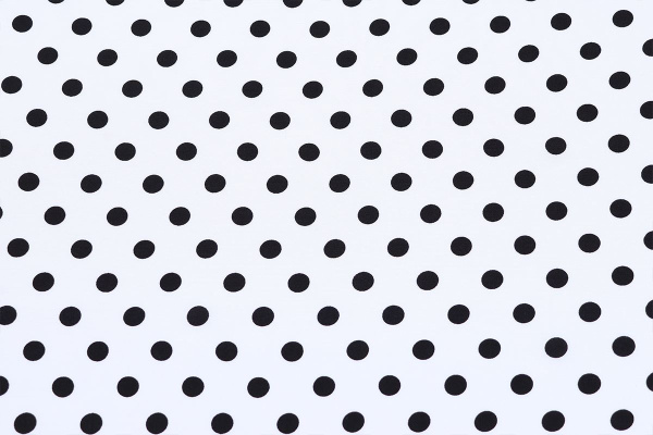 Ткань плательно-блузочная штапель, Maks Style, вискоза 100%, белый принт горох, арт. MS- 1146 D-29 С-2