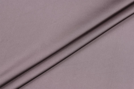 Ткань плательно-блузочная однотонная Армани шелк, Maks Style, цвет коричневый, арт 1132 D-47