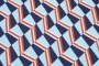 Ткань плательно-блузочная шифон, Maks Style, геометрия, арт 2399 D-B032