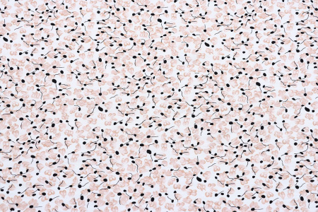 Ткань плательно-блузочная вискоза нейлон, Maks Style, вискоза 80%, нейлон 20%, цветочный принт, арт. MS- 1120 D- 12 С- 1