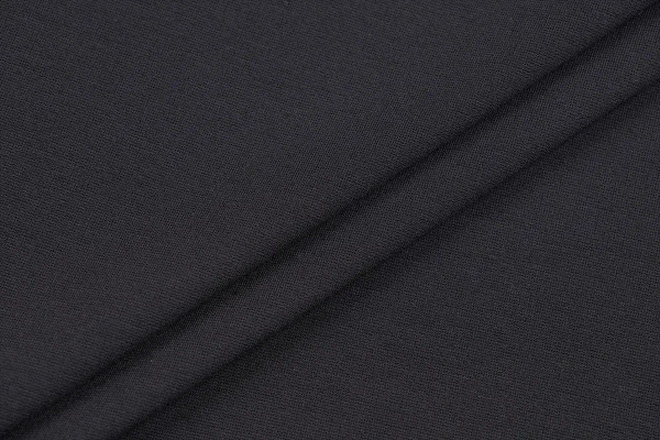 Ткань трикотажная однотонная, Нейлон Рома Джерси 520гр., Maks Style, цвет черный, арт. MS- 2025 D-8