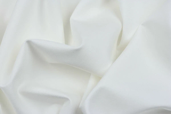 Ткань трикотажная однотонная, Нейлон Рома Джерси 520гр., Maks Style, цвет белый, арт. MS- 2025 D-10