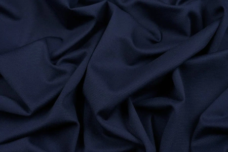 Трикотажное полотно Нейлон Рома Джерси 450 гр. Maks Style, цвет темно-синий, арт. 2026 D-13