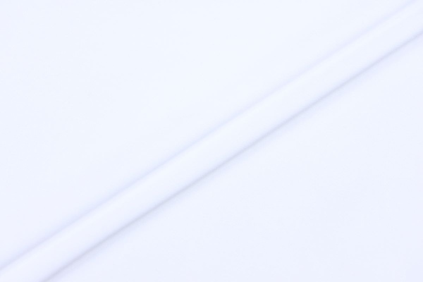 Ткань плательно-блузочная вискоза сатин однотонный, Maks Style, вискоза 100%, цвет белый, арт. MS- 1156 D-1