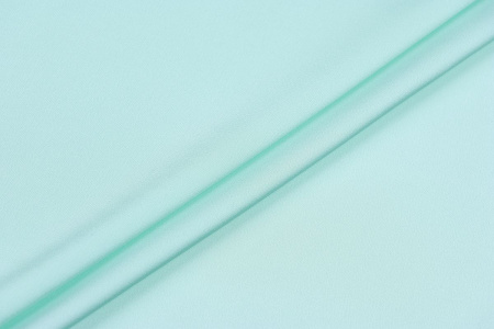Ткань плательно-блузочная однотонная Армани шелк, Maks Style, цвет мятный, арт 1132 D-3
