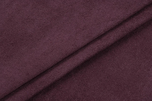 Ткань костюмная замша однотонная, Maks Style, цвет бордовый, арт. MS- 3248 D-5