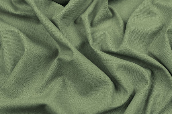 Ткань плательно-костюмная лён вискоза хлопок однотонный, Maks Style, цвет хаки, арт. MS- 1160 D-11