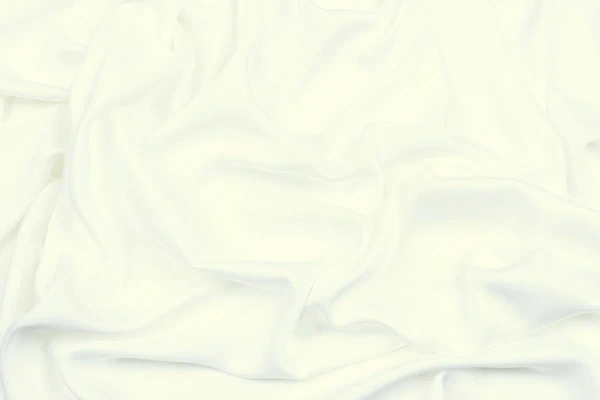 Ткань плательно-блузочная вискоза сатин однотонный, Maks Style, вискоза 100%, цвет белый, арт. MS- 1156 D-2