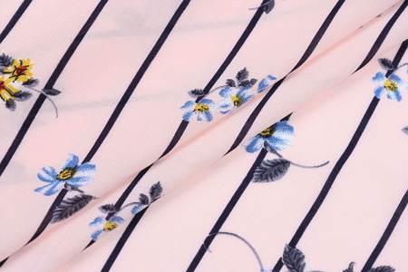 Ткань плательно-блузочная штапель, Maks Style, вискоза 100%, арт. 2656 C-2