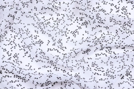 Ткань плательно-блузочная шифон,  Maks Style, горох, арт MS- 1119 D-486