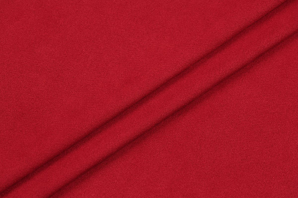 Ткань костюмная замша однотонная, Maks Style, цвет красный, арт. MS- 3248 D-6