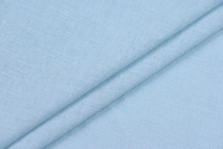 Ткань плательно-костюмная лён вискоза однотонная, Maks Style, цвет голубой, арт. MS- 1161 D-6
