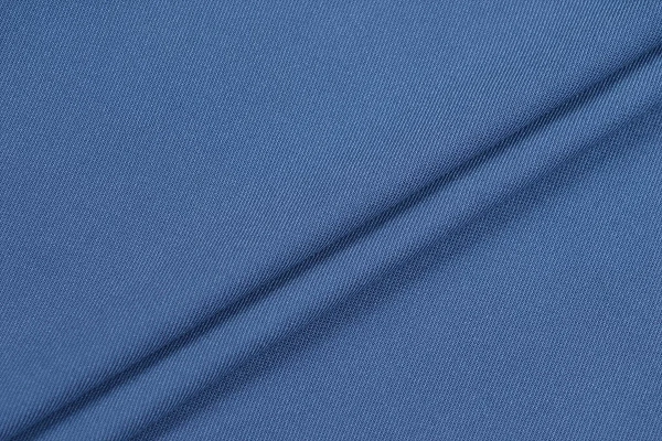 Ткань плательно-блузочная вискоза твил однотонный, Maks Style, вискоза 100%, цвет синий, арт. 2881 D-14