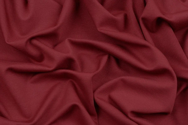 Трикотажное полотно Нейлон Рома Джерси 450 гр. Maks Style, цвет бордовый, арт. 2026 D-6