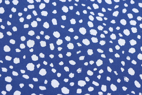 Ткань плательно-блузочная штапель, Maks Style, вискоза 100%, цвет ткани синий, арт. MS- 2201 D-31