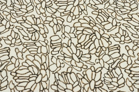 Ткань плательно-блузочная шифон, Maks Style, цветочный принт, арт B04Z 2402